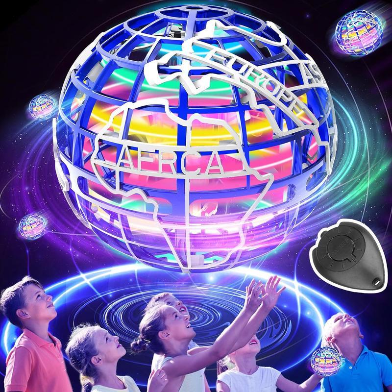 Christmas Gifts-Flying Orb Ball Toy NewestUpgrade Flying orb Ball 2024 Hover Boomerang Ball  Hover Boomerang Ball 360° RotatingDrone Ball Effects Cool Cosmic Globe  Toys forKids Teen  Teen Adults Indoor Outdoor Flying Ball Toy