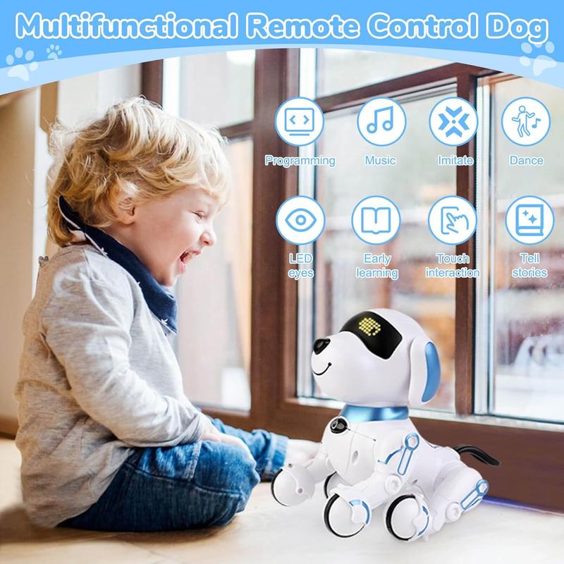 Robot Dog Toys for Kids 8 9 10 11 12, Remote Control Dogs, Robot Dog for Kids 8-12, Pet Robotic, Electric Dog Toy, Robotic Dogs, Toys for 5 6 7 8 9 10 11 12 Years Old Boys Girls, Blue