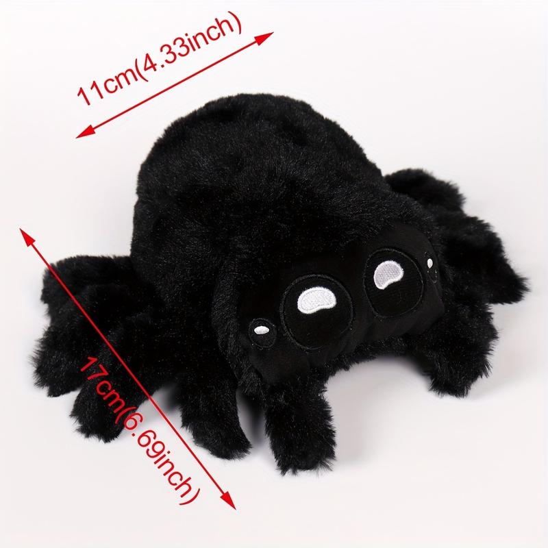 1pc Adorable Spider Plush Toy Puppet Cloth Doll, As Halloween, Chrismas Gift