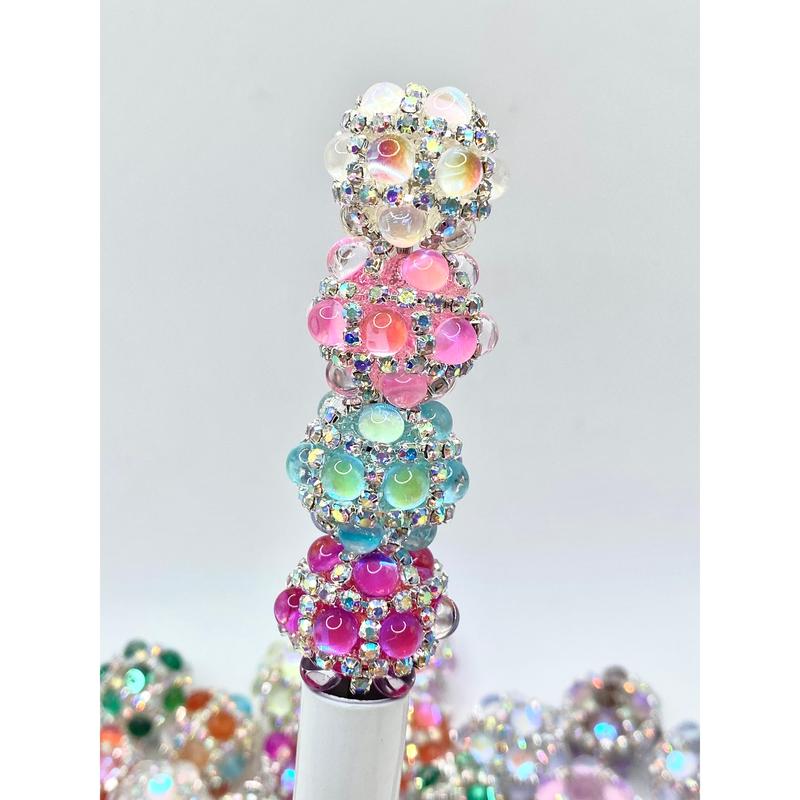 Life is Art, Live Yours in Color Fancy Acrylic Beads | Rhinestone Beads | Fancy Beads