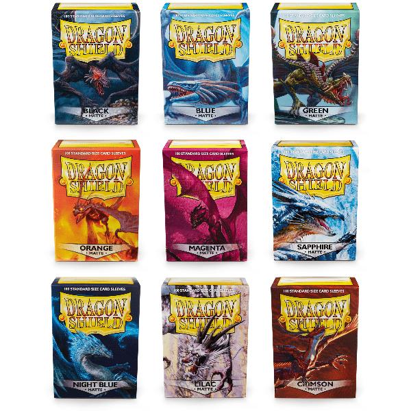 Dragon Shield Matte Standard (100) Card Sleeves