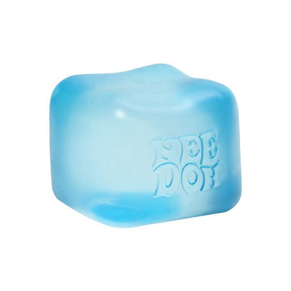 Schylling NeeDoh Nice Cube - Best-Selling Sensory Toy with a Super Solid Squish - Always Returns to its Square Shape - One Random Color