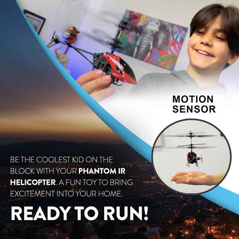 Remote Control Helicopter Mini Drone Rechargeable Aircraft Infrared Induction Toys For Kids video games latex free