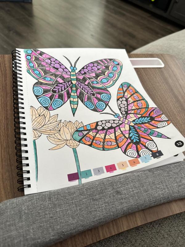 Brain Games - Color by Number: Butterflies