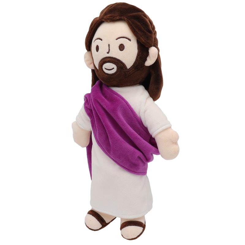 Yelakey Jesus Plush Doll Stuffed Christian Savior Plush Toys Party Favors for Boys and Grils