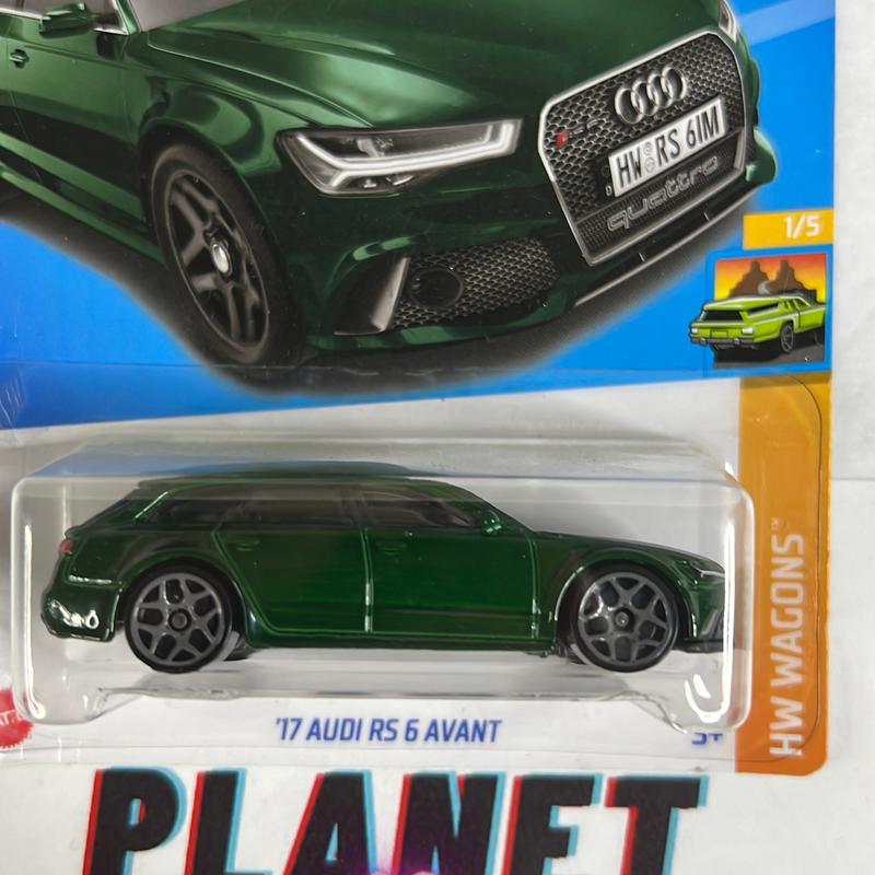 Hot Wheels Audi RS 6 Avant Diecast Car - 1:64 Scale