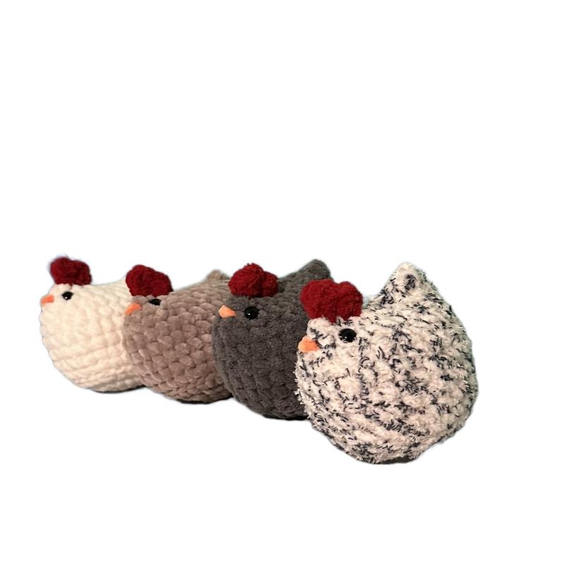 Crocheted Handmade Chicken