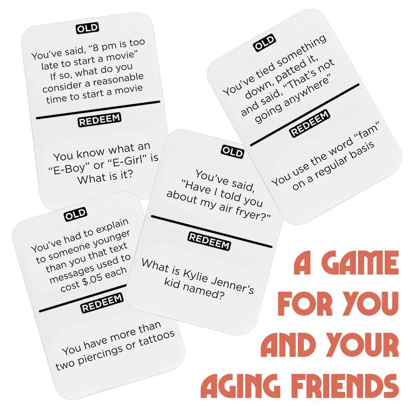 Vango You’re Getting Old – A Party Card Game for Aging Millennials - 2 to 6 Players, Ages 14+