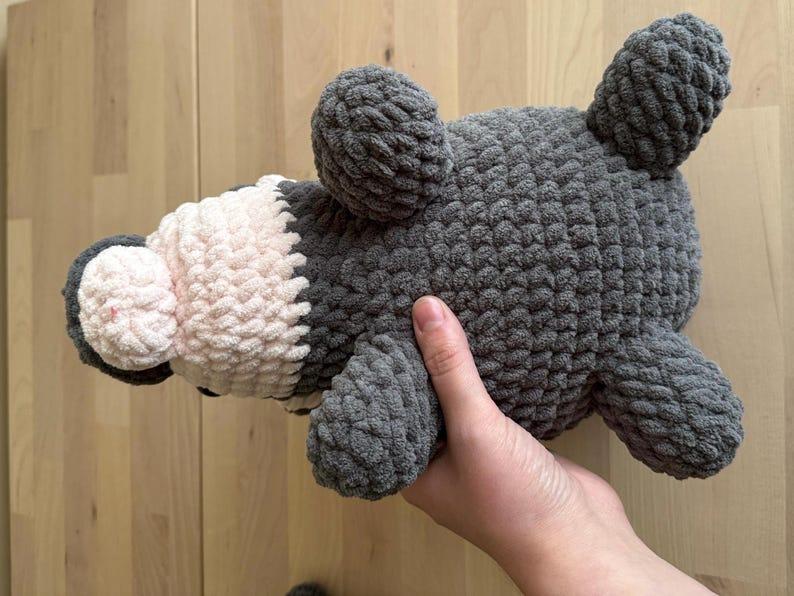 Moo Deng Baby Hippo Crochet, Screaming Hippo Crochet