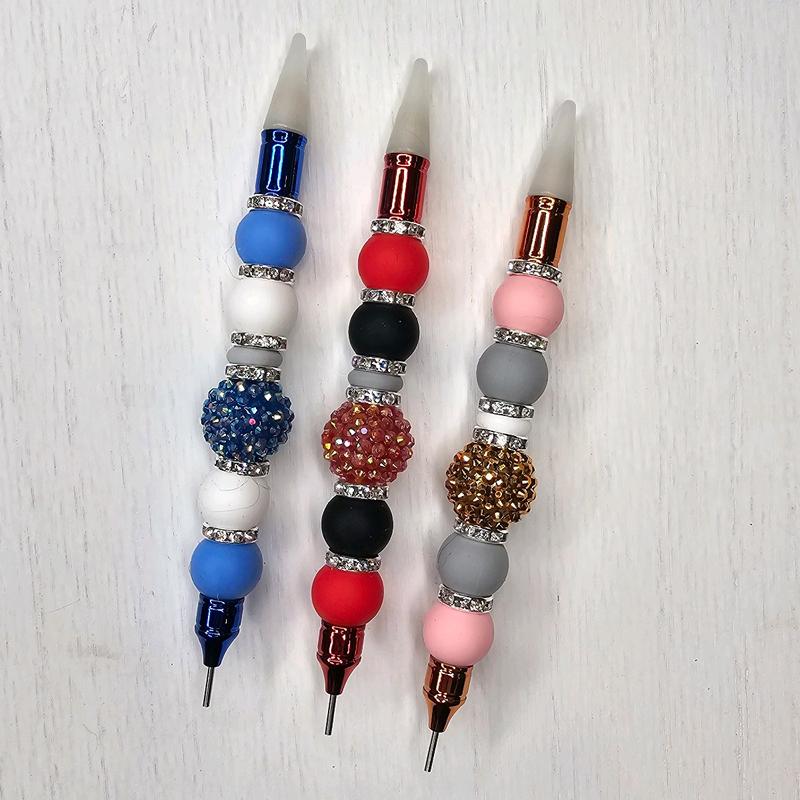 Wax tip beaded crafters pen for Rhinstoning Diamond painting Nail art Rhinstone picker