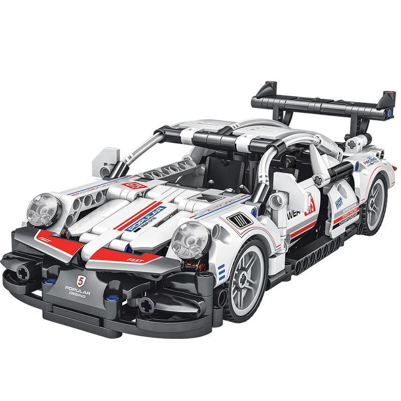 Super Racing Car Building Blocks (492pcs box), Sports Cars Model Bricks Assembly Toys, Educational Toys for Kids gift model