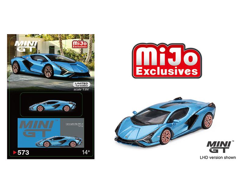 Mini GT 1:64 Lamborghini Sián FKP 37 Ble Aegir – Mijo Exclusives