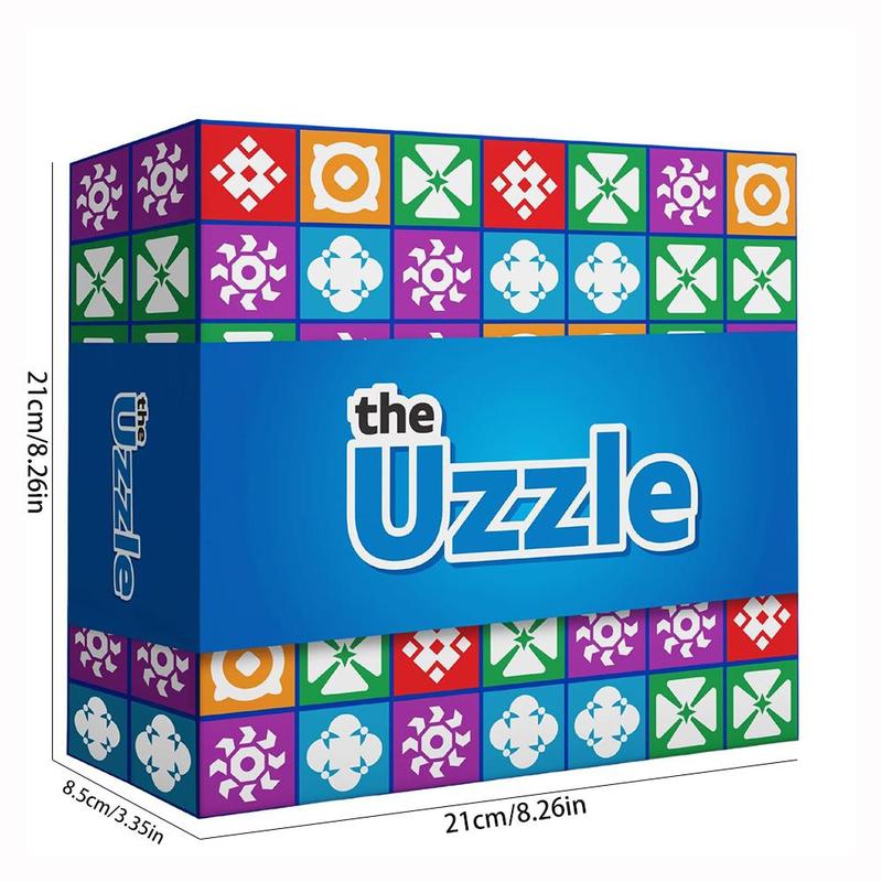 Board Game, 1 Set Colorful Block Puzzle Game, Family Board Game for Children & Adults, Fun Game for Family Gatherings