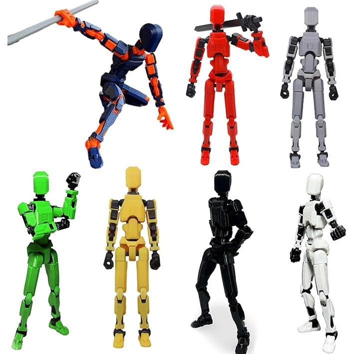 Buy 2 Get 1 Free DIY Toy: Multi-Joint Activity and Assembly, 14PCS T13 Doll with New Color, Ideal for Holidays