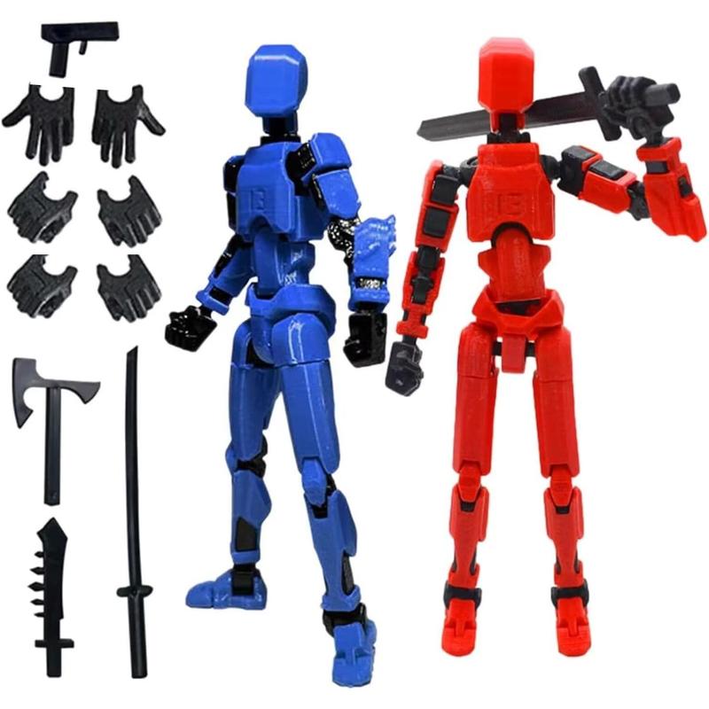 Buy 2 Get 1 Free DIY Toy: Multi-Joint Activity and Assembly, 14PCS T13 Doll with New Color, Ideal for Holidays