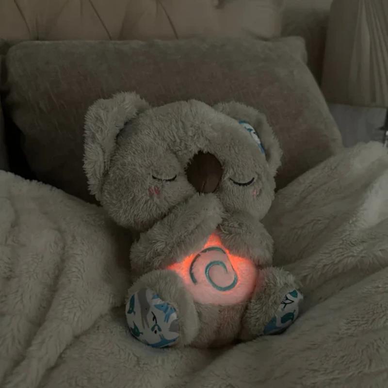 Breathe koala plush | My koala plush Goodnight, baby plush toy, breathe and glow sweet and soothing veil, gift for girls or boys