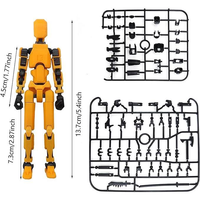 Buy 2 Get 1 Free DIY Toy: Multi-Joint Activity and Assembly, 14PCS T13 Doll with New Color, Ideal for Holidays