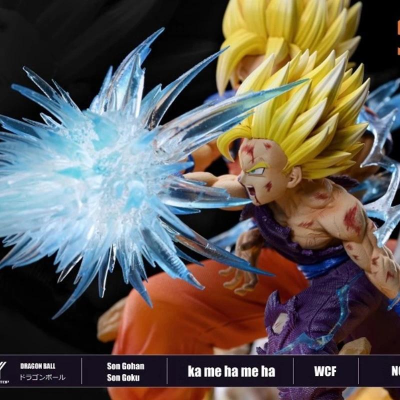 Anime Figure S0nG0ku Kamehameha Figures Cell Kakarotto Super Saiyan Collectible