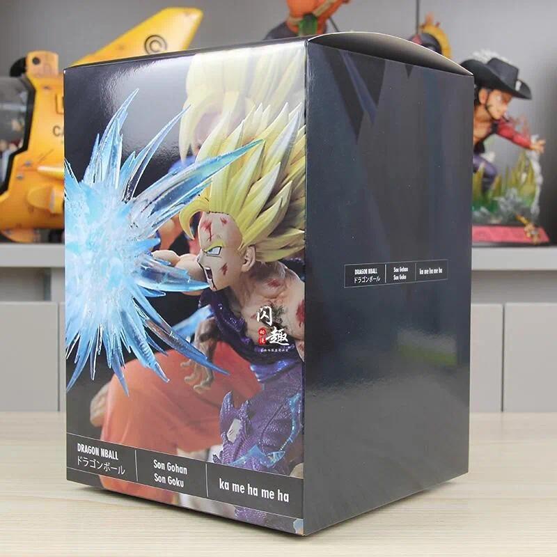 Anime Figure S0nG0ku Kamehameha Figures Cell Kakarotto Super Saiyan Collectible