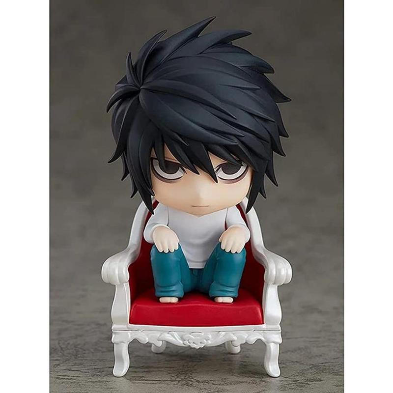 2024 10cm Anime Figurines L Lawliet & Yagami Light Character Figure Anime PVC Action Figure Model Desktop Ornaments Collectible