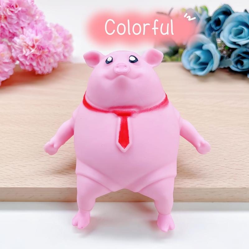 Cute Squishy Pig toys for Kids and Adults - Sensory Stress Relief Pig Venting Squeeze Toys