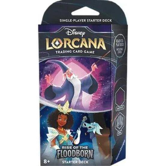 Disney Lorcana: Rise of the Floodborn Starter Deck (Amber & Sapphire)