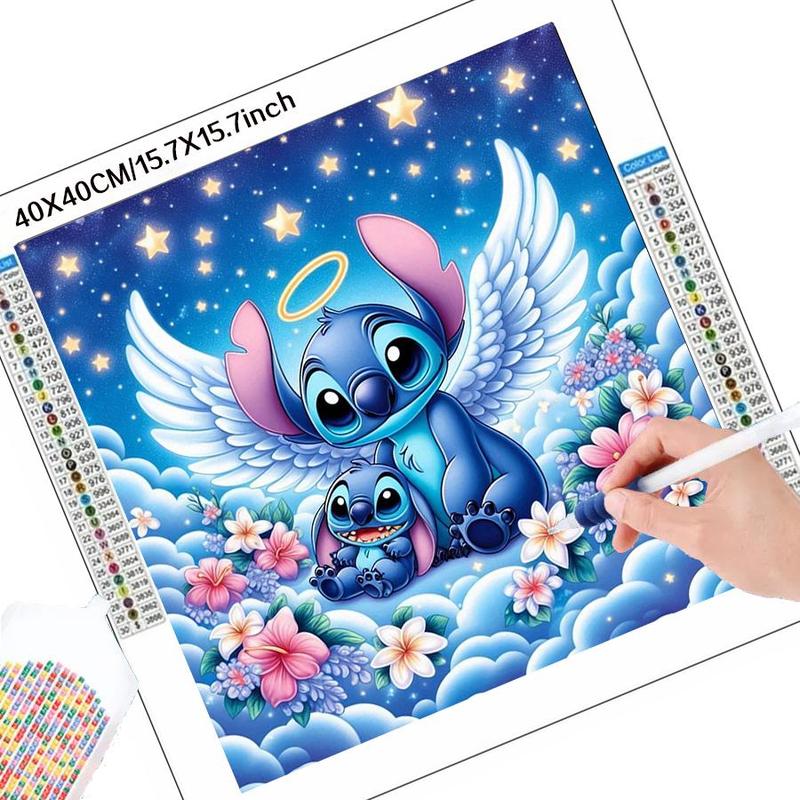 Cartoon Pattern DIY Diamond Arts Colorful Painting Kit without Frame, DIY 5D Diamond Arts Colorful Painting Kit, Wall Art Decor for Home