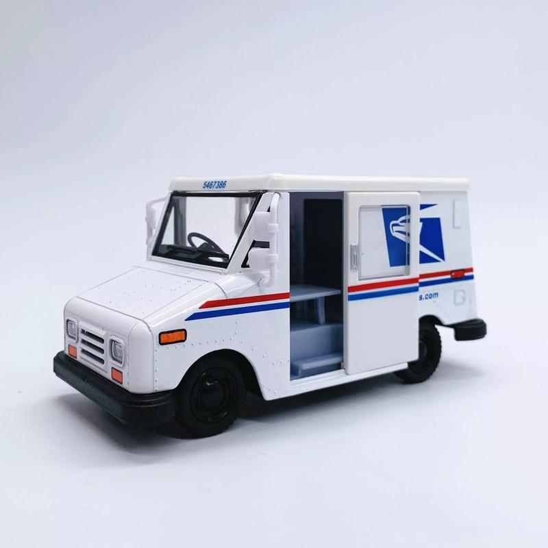 Kinsmart 1:36 - USPS LLV Postal Service Truck White - Diecast Car - 5