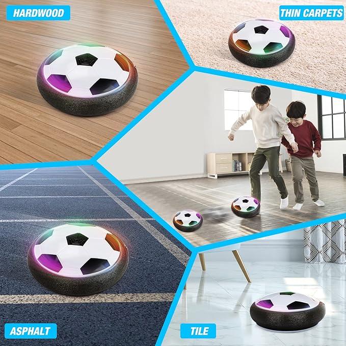 Hover Football Ball Toys Hover Boomerang Spinner Foot Controlled Mini Drone Cosmic Globe Spinning Kids Adults Indoor Football Toy Birthday Gift Cool Stuff for Boys Girls 6 7 8 9 10+ Year Old, Durable and Lightweight Body, Perfect Gift