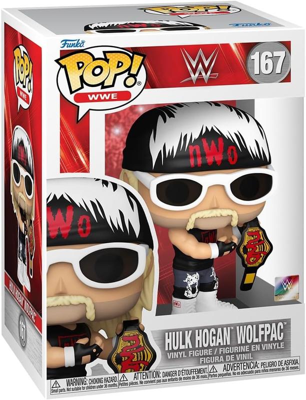 Funko Pop! WWE: Hulk Hogan Wolfpac Vinyl Figure - 3.95-Inches Tall