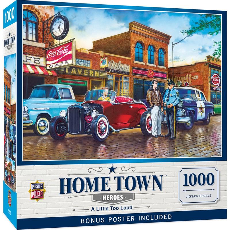 MasterPieces - Hometown Heroes - A Little Too Loud 1000 Piece Jigsaw Puzzle