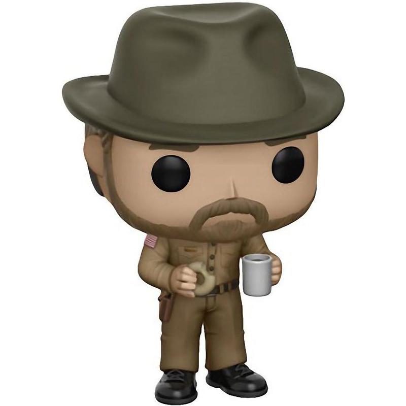 Funko Pop! Stranger Things Hopper with Donut Vinyl Figure