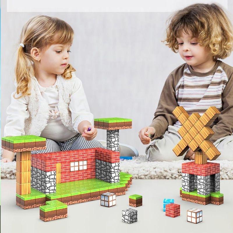 Minecraft Magnetic Creative Blocks - Building Toy Set