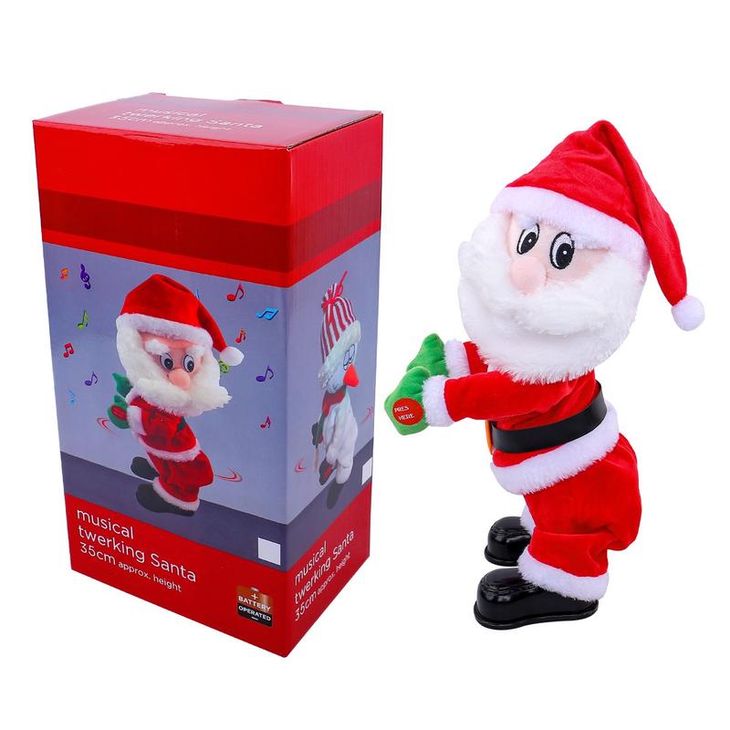 Creative Music Electric Butt-twisting Santa Claus Toys