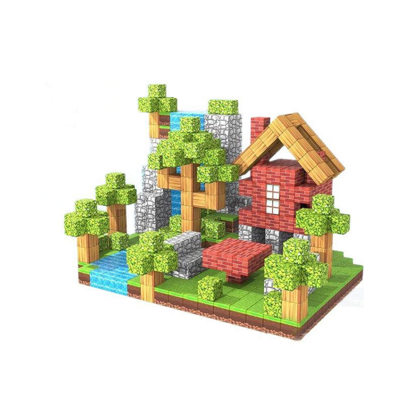 Minecraft Magnetic Creative Blocks - Building Toy Set