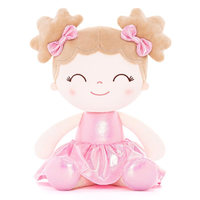 (Live Only) 12-inch Plush Doll Curl Candy Girl Pink