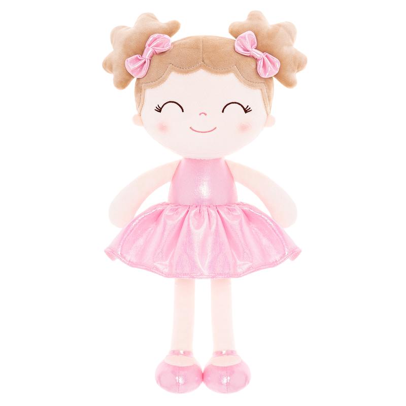 (Live Only) 12-inch Plush Doll Curl Candy Girl Pink