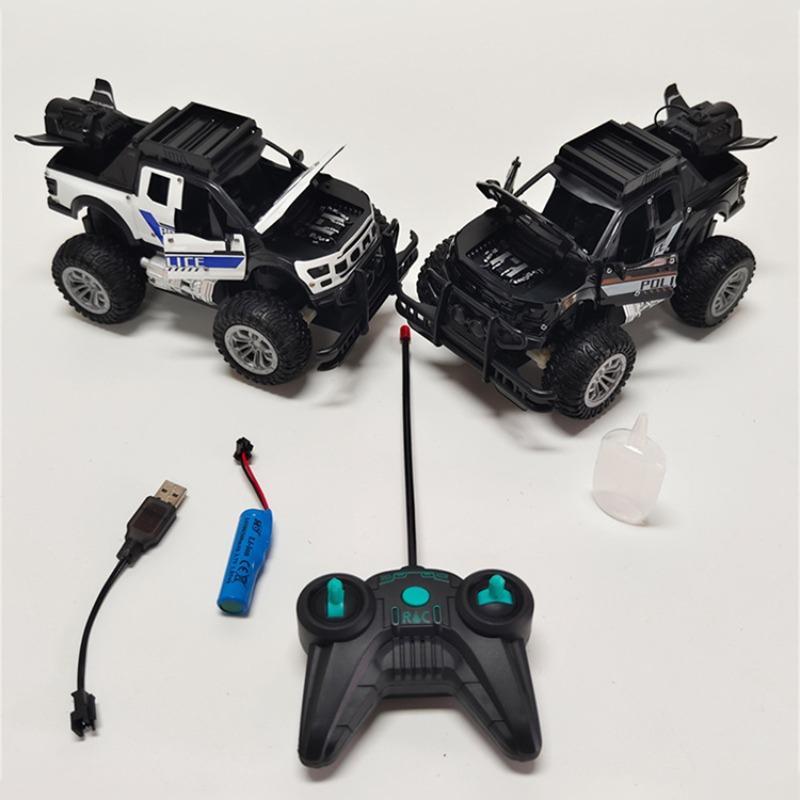 Remote Control Police Car Toy, Electric & Remote Control Toy, Cool Simulation Design Car Toy With Light, Gift For Boys