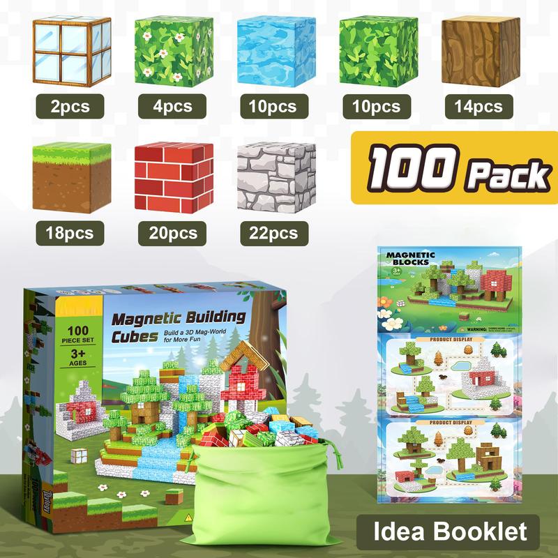 Minecraft Magnetic Creative Blocks - Building Toy Set