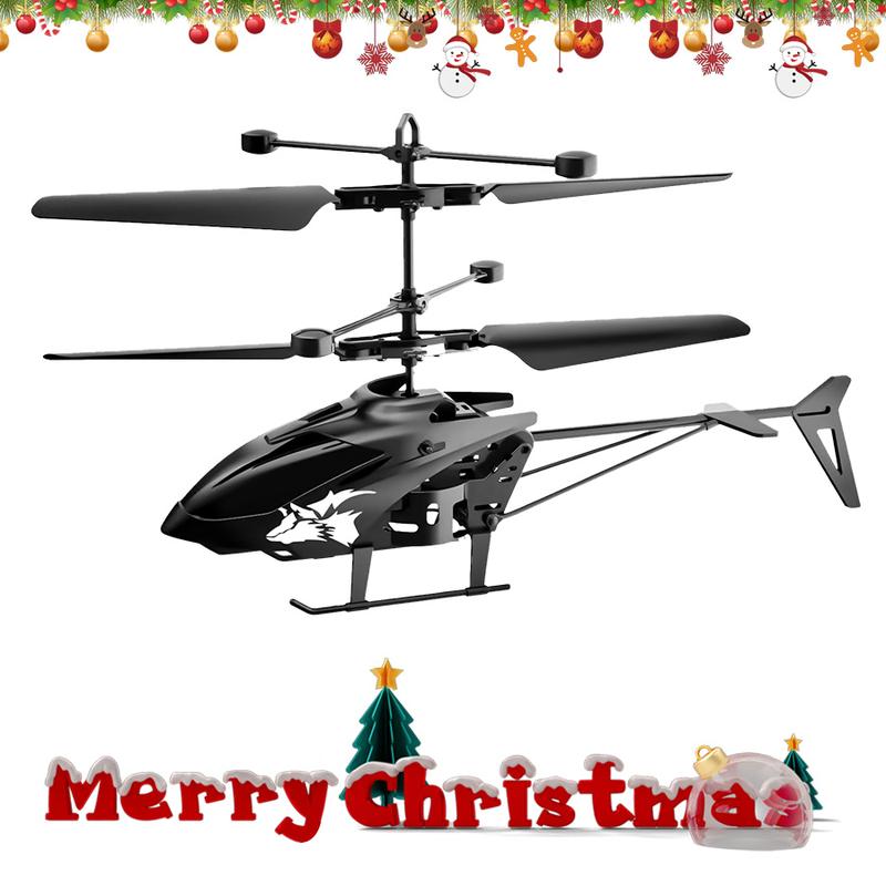 2-in-1 RC Helicopter & Drone: USB Rechargeable, Infra-Red Induction, Upgraded Sensor. Portable, BPA-Free Mini Nano for Gaming