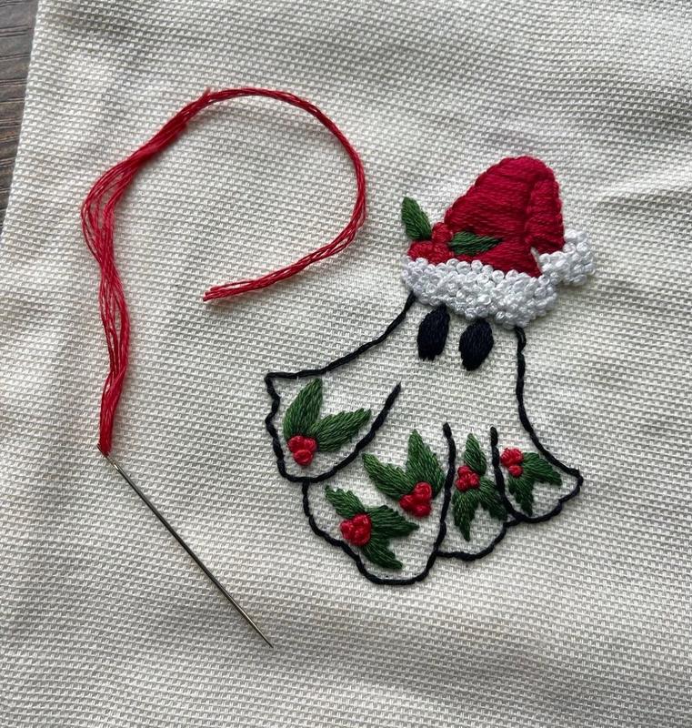 Holiday Spirits Stick and Stitch Embroidery Pack