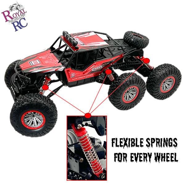 Giant Large RC Six Wheeler Climbing Car