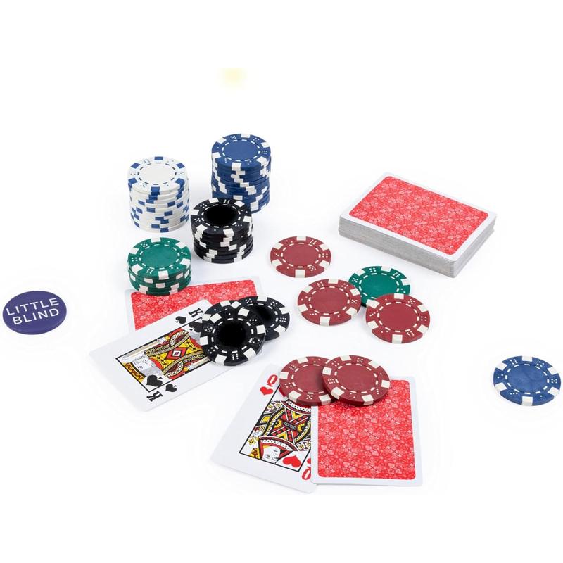 Spin Master Games, Cardinal Classics, 300-Piece Poker Set with Aluminum Carrying Case & Professional Weight Chips & Poker Dice, for Ages 8+