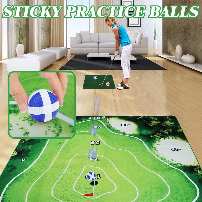 Golf Chipping Game Mat Set - 47