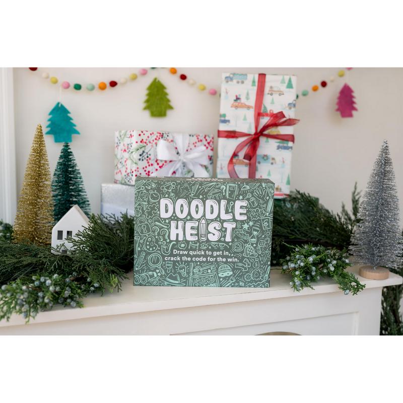 New Game! DOODLE HEIST - The Quick Drawing and Deduction Family Party Game for Kids, Tweens, Teens, College Students, Adults & Families - Perfect for Fun Parties and Board Games Night with Your Group