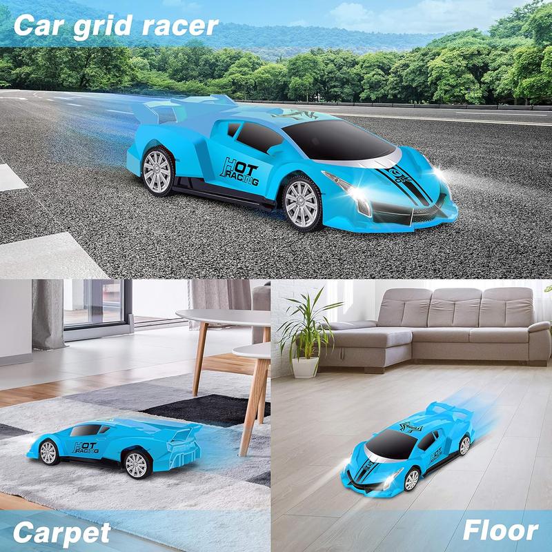 Remote Control Car, 2.4Ghz 1 18 Scale Model Racing Car Toys, RC Car for Kids and Boys with Cool Led Lights, Hobby RC Cars Toys Birthday Gifts for Age 3 4 5 6 7 8-12 Year Old Boys Girls