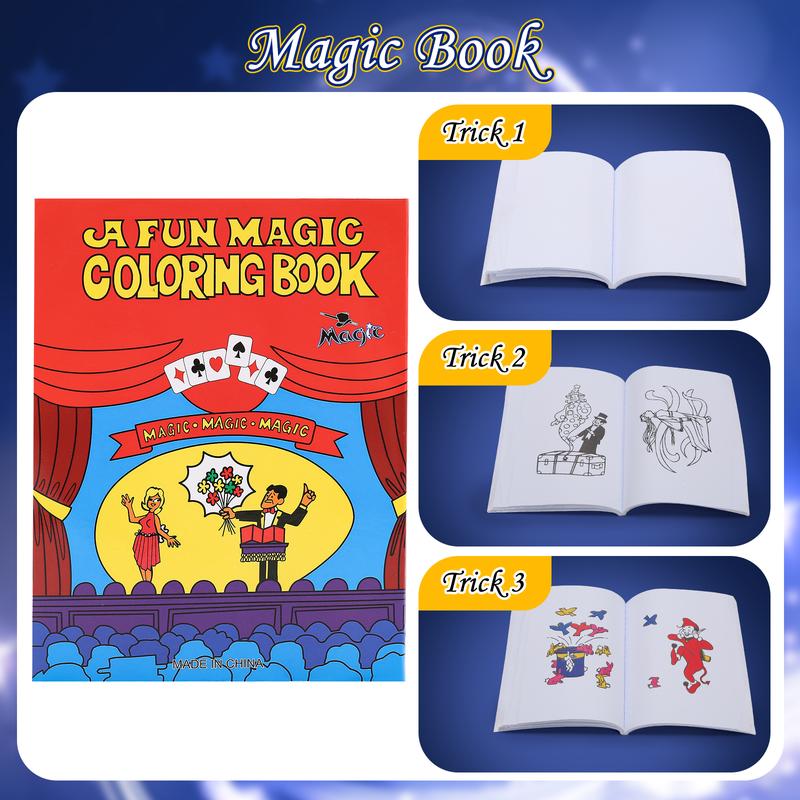 Magic Tricks,Magic Set with Magician Costume,Magic Wand,Ideal Birthday Gifts