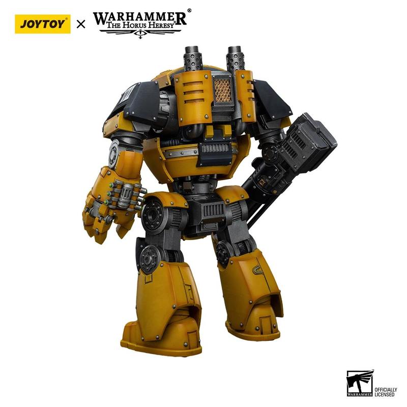 JOYTOY Warhammer 40k 1 18 Action Figures Mecha Anime 24cm  Imperial Fists Contemptor Dreadnought Collection Model Toys