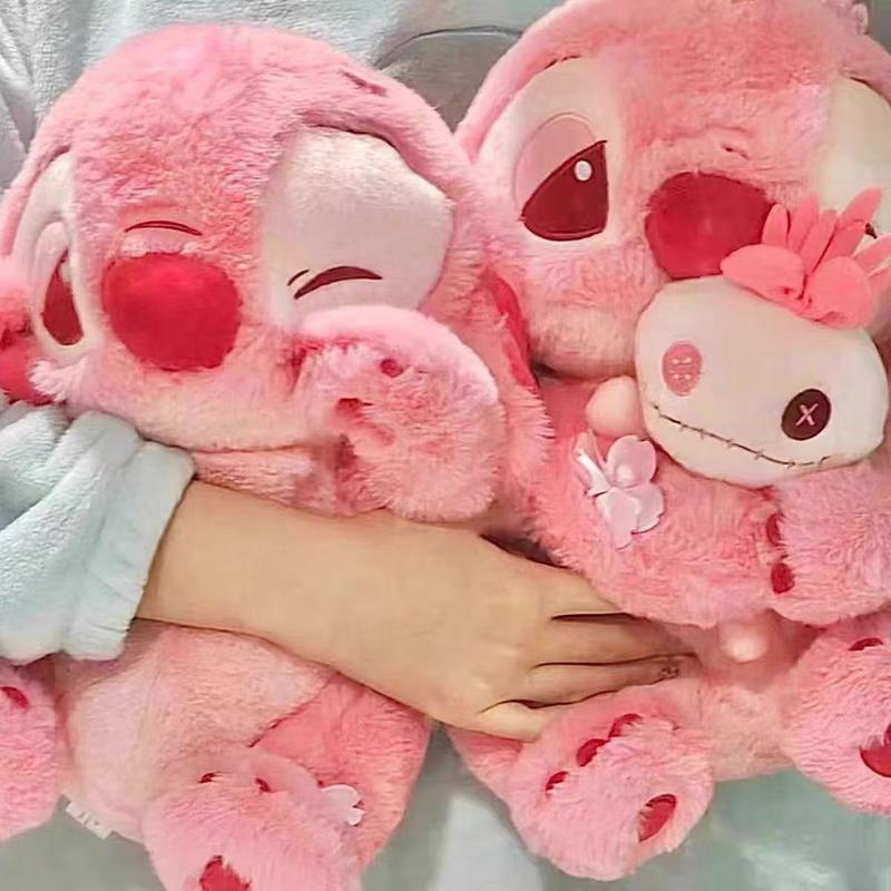 Plush toy Children's Day Girl Boy Adult Child Cure Department Fluffy Christmas Cute Fun soft birthday gift Cherry Blossom powder