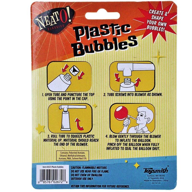 Retro Plastic Bubbles